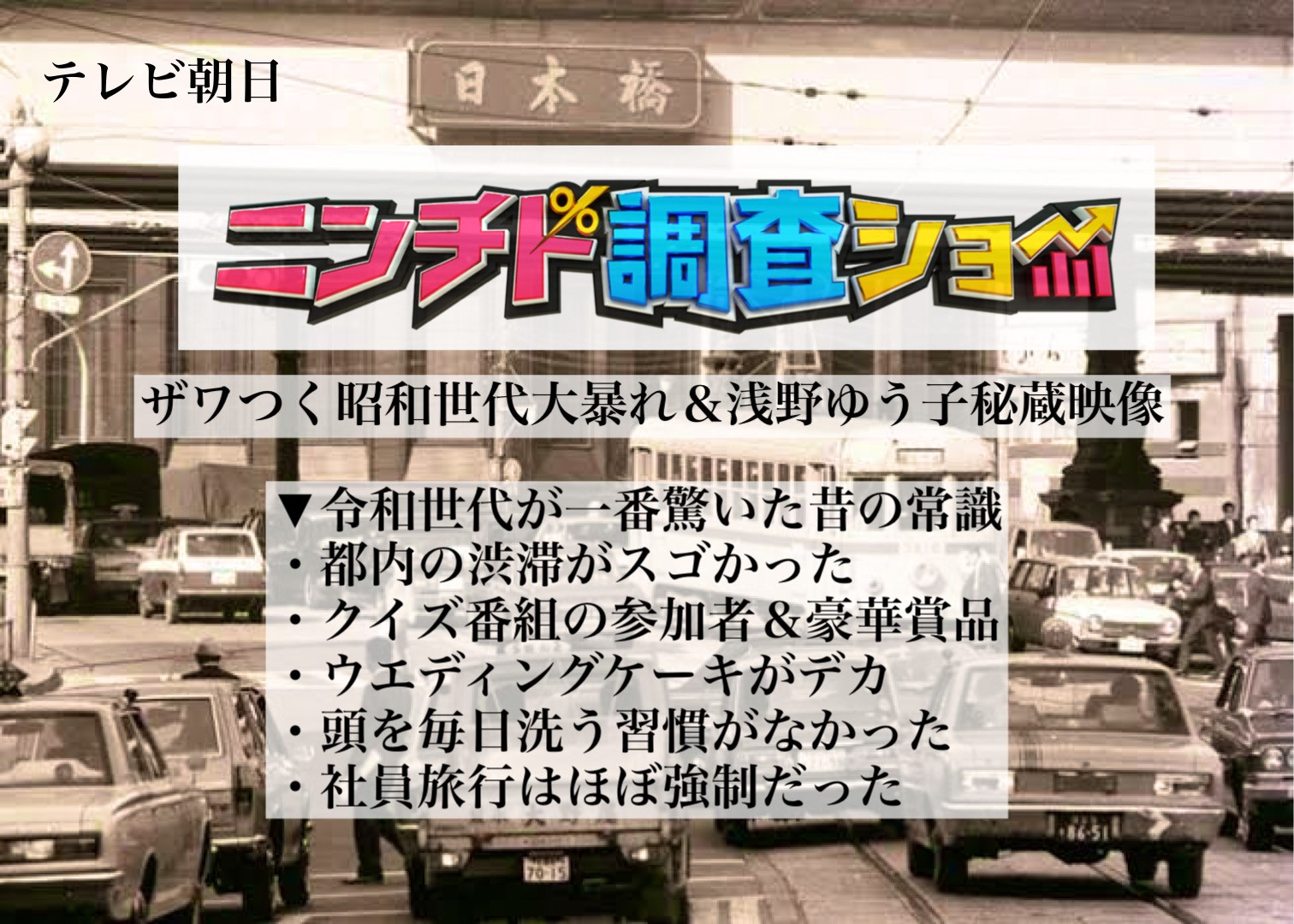 【ニンチド調査ショー　２時間ＳＰ】